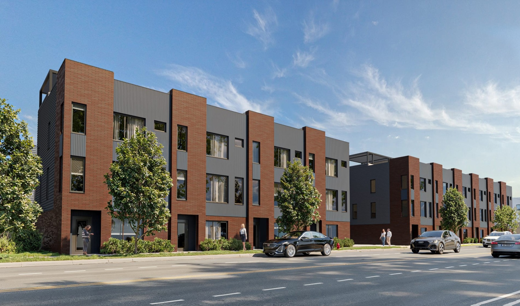 exterior of buildings